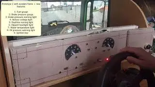Arduino powered ETS2 dashboard