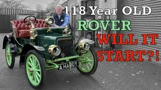 118-Year-Old Challenge: Will This 1906 Rover Actually START?!
