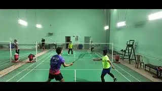 (1075) Institute Pro Players vs. Vishal & Abhishek (Dhurandhar Game) Men's #badminton #doubles #iitr