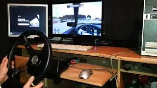 Live For Speed Drifting Onboard Logitech G29 350mm custom wheel