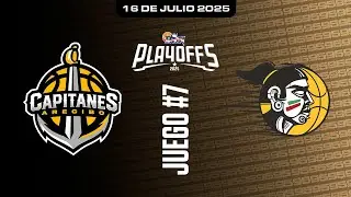 Capitanes de Arecibo vs. Indios de Mayagüez - Juego #7 - Cuartos de Final - 7/16/25 - BSN2025