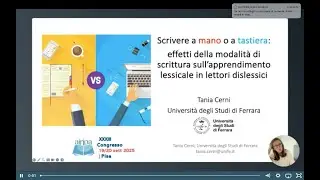 Scrivere a mano o a tastiera: effetti della modalità di scrittura sull’apprendimento lessical....