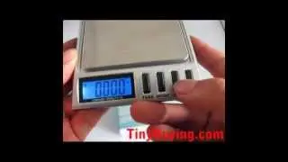 Mini Precision Digital Scale 1000g Max / 0.1g Resolution