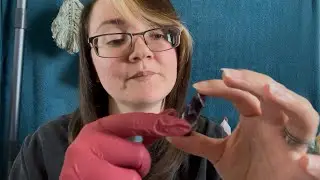 ASMR // Crystal Assessment and Identification | Crystal Testing with Lights, Tapping, Gloves