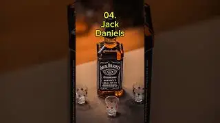 Top 10 alcohol brands in the world 2024🥃🔥                                   #alcohol #brands #2024