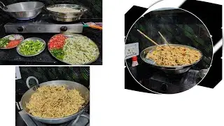 Chowmin recipe #foodpreparation #food #cooking #recipe #bihar #patna 