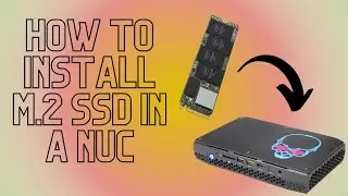 Руководство по установке твердотельного накопителя Intel NUC Mini PC Kit NUC8HV M.2