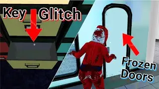 Key Glitch & Fozen Doors Glitch In Smiling-X Scary Christmas