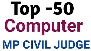 TOP-50 most expected computer for mp civil judge