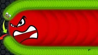 WORMS ZONE | GIANT SLITHER SNAKE TOP 01 | Epic worms zone | Best Gaming video 