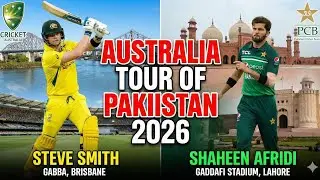 Austraila Tour Of Pakistan 2026 anD 27th Jan all Discuss