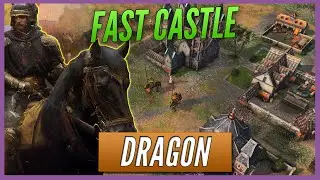 Como Realizar: El Fast Castle de La Orden del Dragon - Guía del Build Order AoE 4