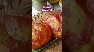 Beetroot Masala Puri😋🤤|Kids Special Recipe#shorts#viral