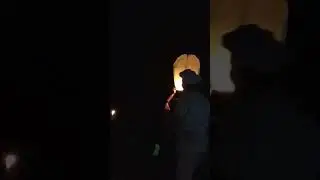 How to burn Sky lantern 👍
