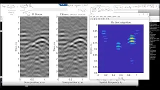 2D Kirchhoff Migration for Ground Penetrating Radar Tutorial