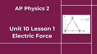 AP Physics 2 - Unit 10 - Lesson 1 - Electric Force