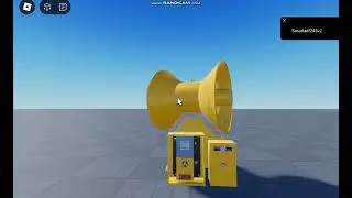 Federal signal 500DHTT siren test in roblox studio with new sound