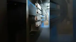 Aluminum profiles powder coating | Automatic powder coating equipment | Powder coating spray booth