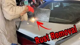 2G Eclipse Trunk Rust Removal & Repair.