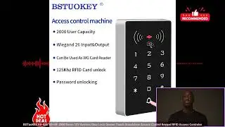3256805153312967 BSTuoKEY K8 EM  K8 MF 2000 Users 12V Keyless Door Lock Opener Touch St