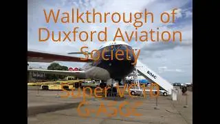 Walkthrough of Duxford Aviation Society Super VC10 G-ASGC