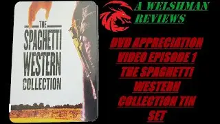 DVD Appreciation Video E1  - The Spaghetti Western Collection Tin Set #physicalmedia #dvd
