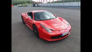 Ferrari 458 Italia 570hp V8 Automotodrom Most - Polygon