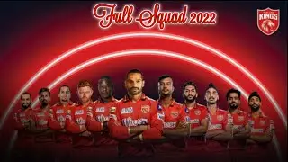IPL 2022 : Punjab Kings Squad | PBKS Squad | PBKS Players List | PBKS Team 2022
