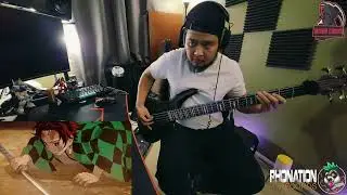 Gurenge - Lisa Demon Slayer OP (Bass Cover Bisdak)