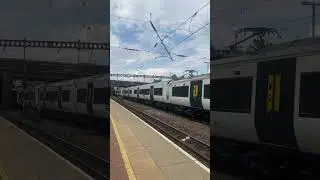 #class700 Collides with a #class387 at Alexandra Palace #ecml #railway