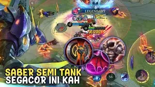 TRY THE SEMI-TANK SABER META | HARD, STRONG, POWERFUL - SABER MOBILE LEGENDS