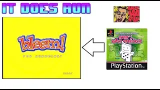 It does run!!! No One Can Stop Mr. Domino!  Bleem Beta Dreamcast WARNING BLEEM SCREEN BLINKING