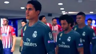 Atletico Madrid vs Real Madrid FULL MATCH | FIFA 19 AI Simulation Gameplay (CPU vs CPU)