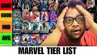 Ranking Every MCU Movie Released | Special Tierlist Episode