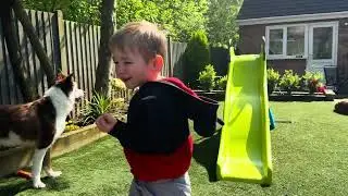 Kaiden in the Garden - May 2024