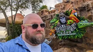 I Visit The Rain Forest Cafe In Disney Springs! | Orlando, FL 03/17