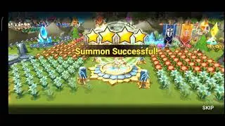 💡◆Summonhenge ◆ Summon Nat 4★ The Light Barbaric King Thais archery l'eau Frisons💡 - Summoners War