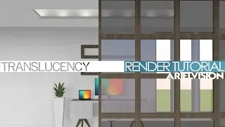 Рендеринг в Sketchup &mdash; добавление полупрозрачности (с использованием Arielvision)