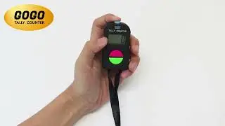GOGO Electronic Tally Counter with Lanyard, 4 Digit LCD Counter Clickers