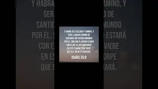 Habr&aacute; calzada y camino. (Jerem&iacute;as Miranda)