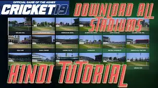 How to download Stadiums in Cricket 19 - 2021 *UPDATED*