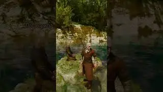 I Walk on Water | The Witcher 3: Blood and Wine Next Gen #Shorts #thewitcher #thewitcher3 #witcher3