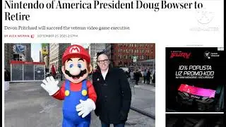My Reaction that Nintendo of America President Doug Bowser is retires!