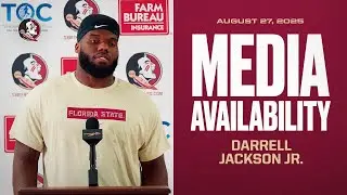 FSU Football | DL Darrell Jackson Jr. Post-Practice Media Availability