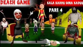 Death Game Part 4 Kala Kaddu Gora Kaduu Cartoon Evil Nun Horror Story Squid Game Chalenge Kaddu Joke