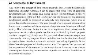 Developmental Studies _ unit #2 