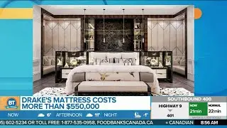 Drake's mattress costs more than $550 K