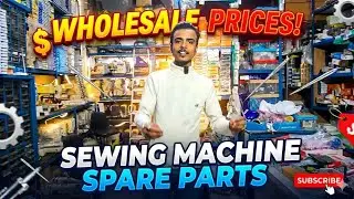 ₹1 से शुरू? 😱 Silai Machine Spare Parts का सबसे सस्ता गोदाम!