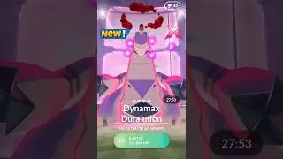 First Ever Dynamax Duraludon Raid in Pokemon Go