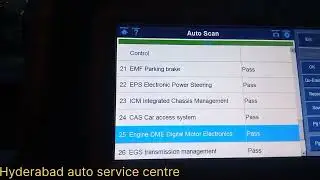 BMW Diagnosing Autel DS 708
